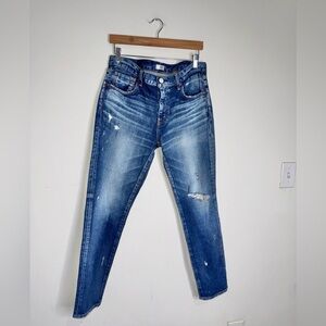Moussy Vintage Glendale Comfort Mid Rise Skinny Ankle Jeans